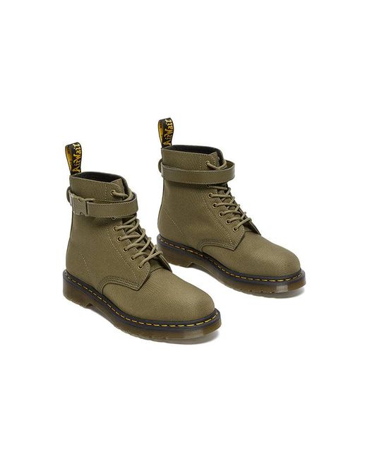 Dr. Martens Futura X 160 Lacing Martin Boots Olive Green for men