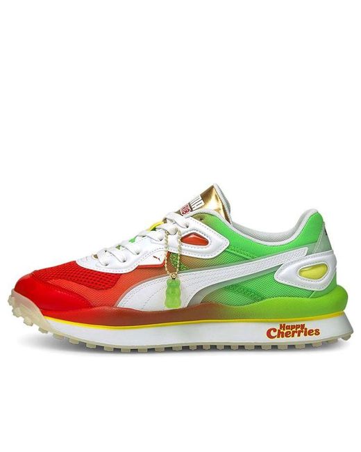 PUMA Green Haribo X Street Rider 'Happy Cherries' for men