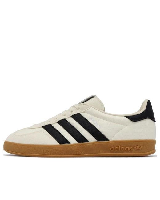 Adidas White Gazelle Shoes 'Cream Sand' for men
