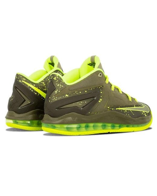 Nike Green Max Lebron 11 Low 'Dunkman' for men