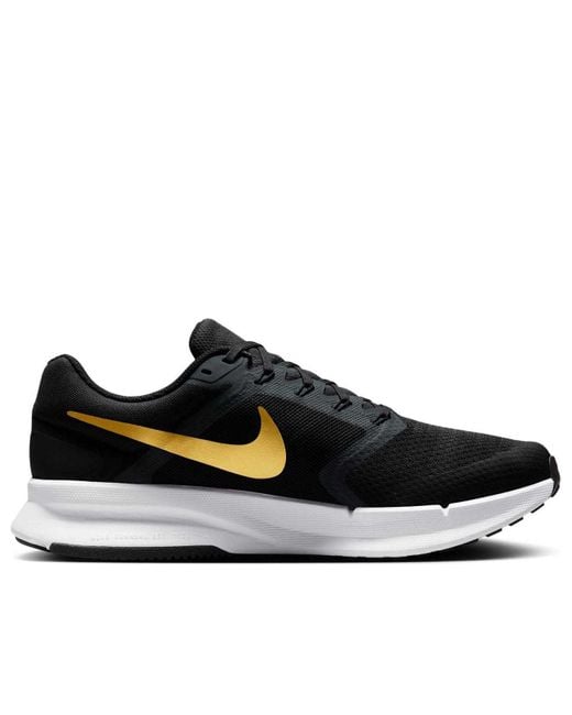 Nike Black Run Swift 3 Anthracite Metallic' for men