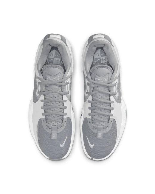 Nike White Pg 5 Tb 'Wolf' for men