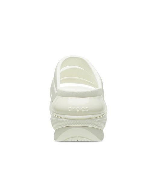 CROCSTM White Mega Crush Triple Strap 'Chalk' for men