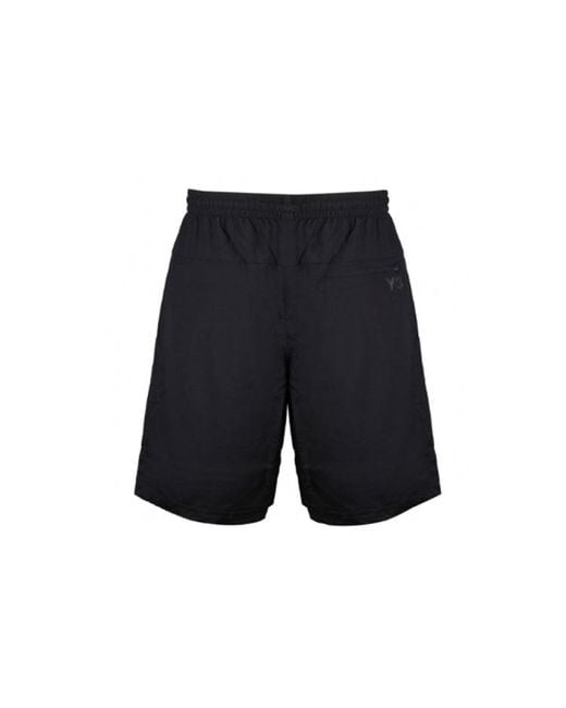 Adidas Blue Y-3 Yohji Yamamoto Polyamide Shorts for men