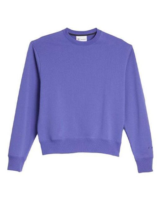Adidas Blue X Pharrell Basic Sports Sweatshirt