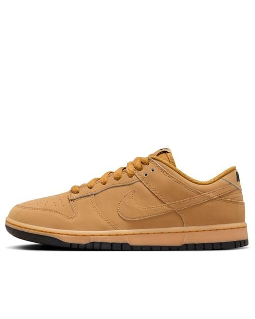 Nike Brown Dunk Low 'Wheat Gum' for men