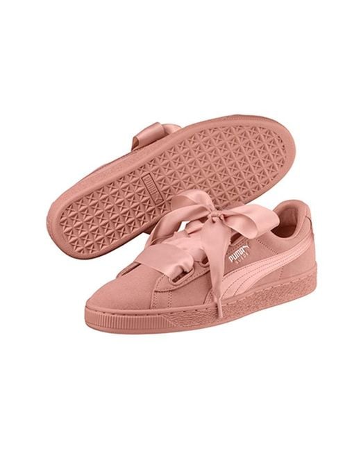 PUMA Pink (Wmns) Suede Heart Ep