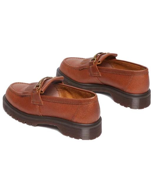 Dr. Martens Brown Adrian Snaffle Westminster Leather Loafers 'Whiskey'