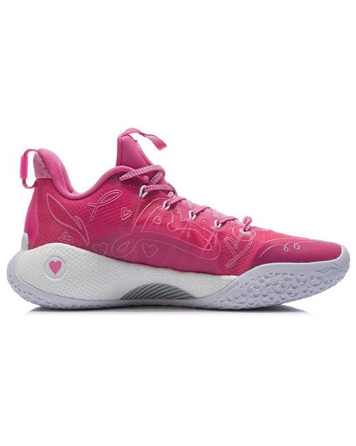 Li-ning Pink Yushuai 14 Low Premium for men