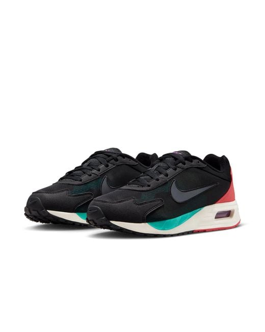 Nike Black Air Max Solo Dx3666-001 Sneakers Lifestyle Shoes Rhs5325 for men