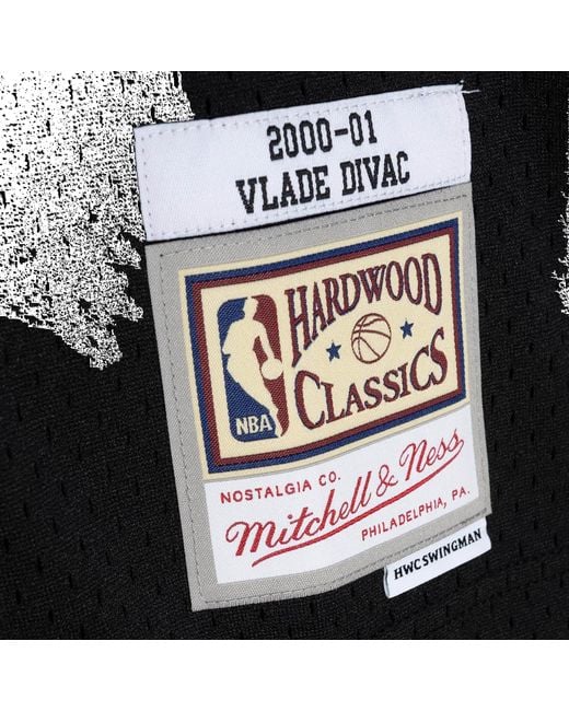 Mitchell & Ness Black X Nba Sacramento Kings 2000-01 Swingman Jersey 'Vlade Divac 21' for men