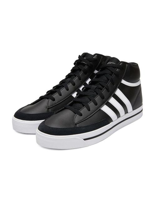 Adidas Black Wear-Resistant Lightweight Casual Skateboarding Shoes for men