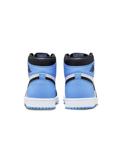 Nike Blue 1 Retro High Og 'unc Toe' for men