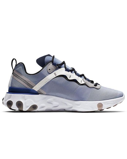 Nike Blue React Element 55 Fog' for men