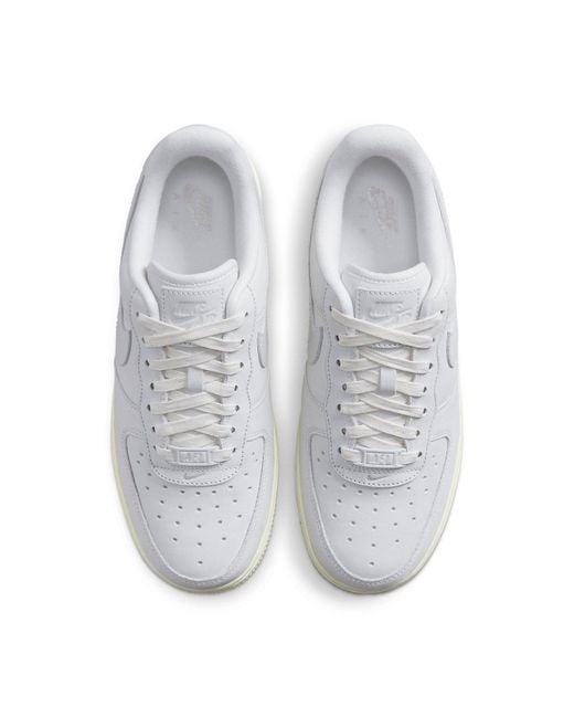 Nike wmns air force 1 low (summit white / metallic silver) 2025