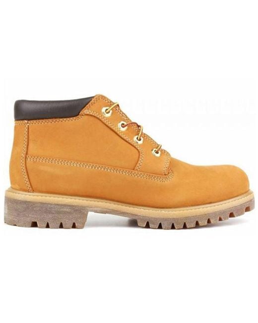 Timberland Natural Premium Waterproof Chukka Boot 'Wheat Nubuck' for men