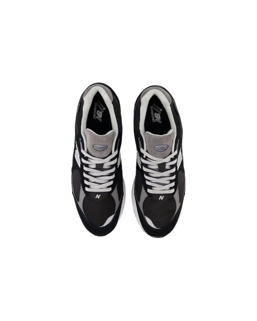 New Balance Black 2002rx In Suede/mesh for men
