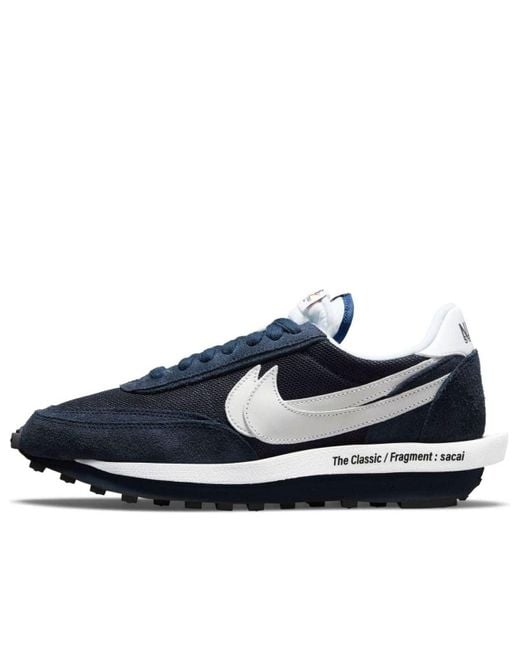 Nike Blue X Sacai X Fragment Design Ldv Waffle 'Blackened' for men