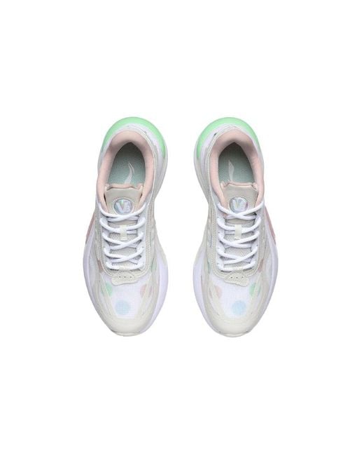 Li-ning White (Wmns) V8 'Pearl'