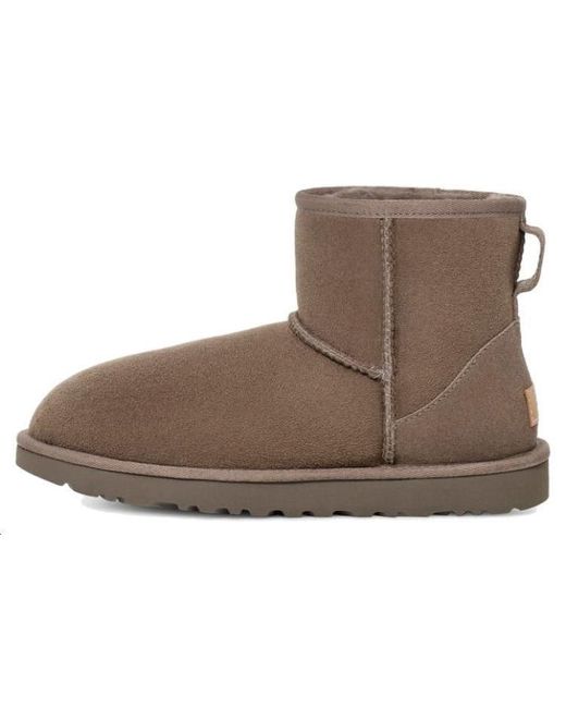 Ugg Brown (Wmns) Classic Mini Ii Boot 'Smoke Plume'