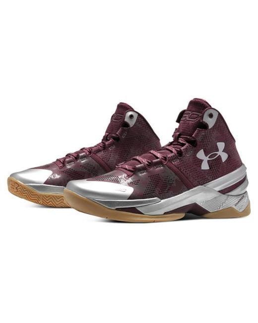 Under Armour Purple Curry 2 Retro 'Domaine Curry' for men