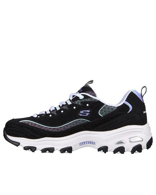 Skechers Black (Wmns) D'Lites Glowing Path