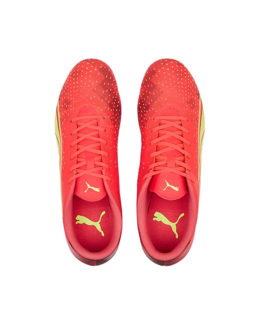 PUMA Red Ultra Play Fg Ag 'Fiery Coral' for men