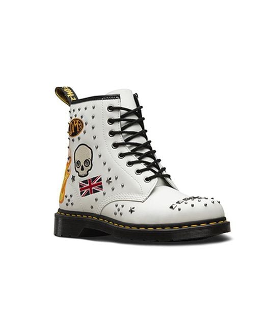 Dr. Martens Black 1460 Classic 8 High Top Martin Boots for men