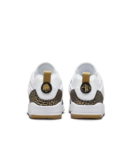 Nike White Spizike Low Metallic' for men