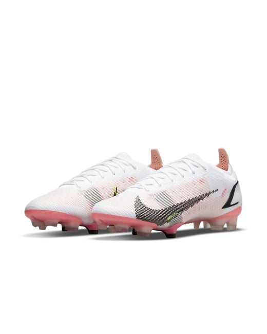 Nike White Mercurial Vapor 14 Elite Fg 'Rawdacious' for men