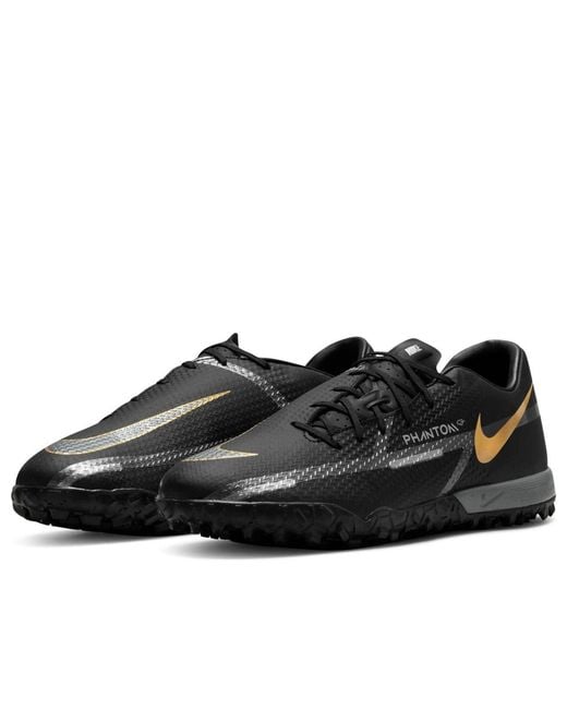 Nike Black Phantom Gt2 Academy Tf Goldgold' for men