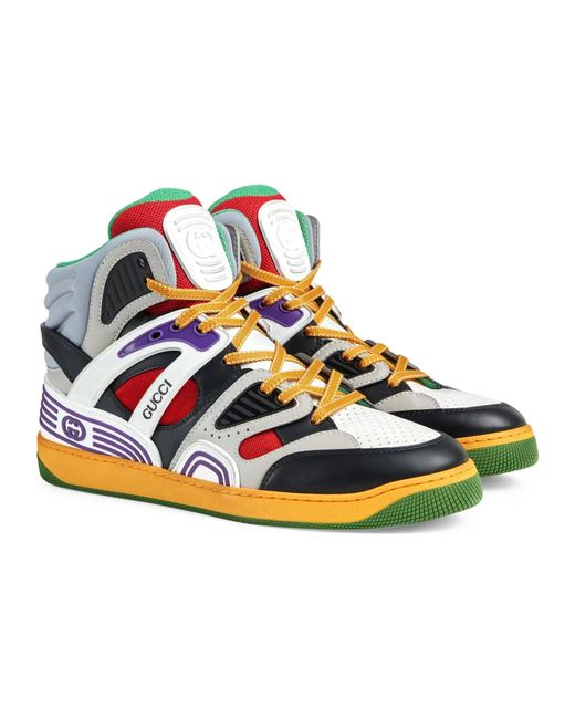 Gucci Multicolor Basket Sneaker for men