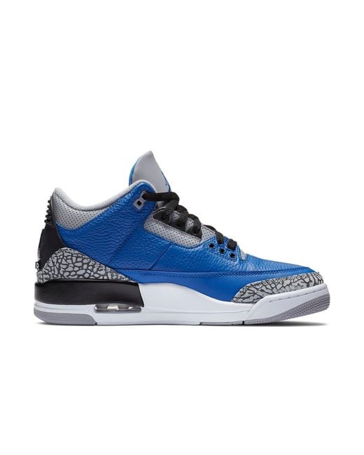 Nike Blue 3 Retro 'Varsity Royal' for men