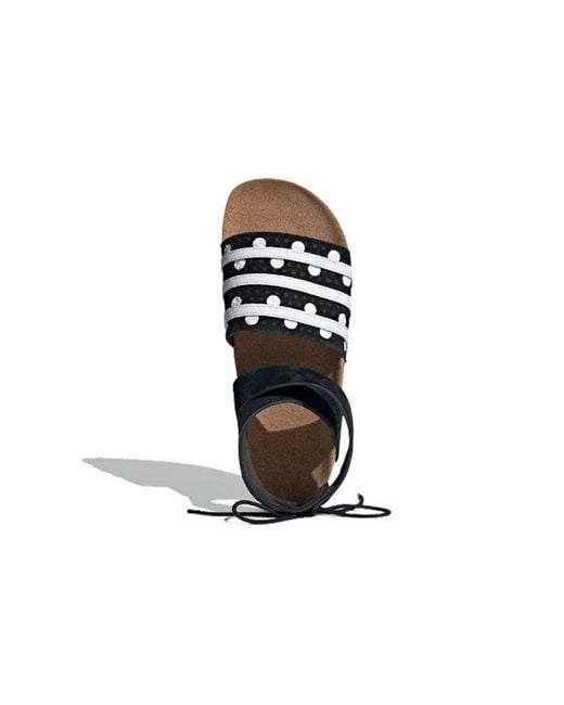 Adidas Blue (Wmns) Originals Adilette Ankle Wrap