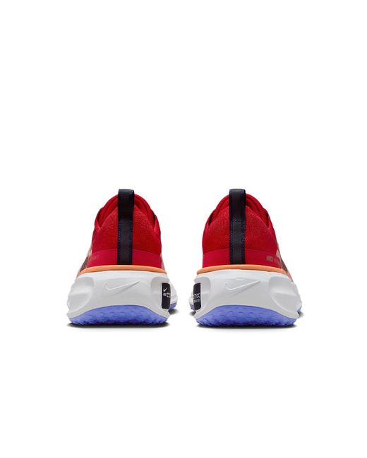 Nike Red Zoomx Invincible Run Flyknit 3 Sneakers for men