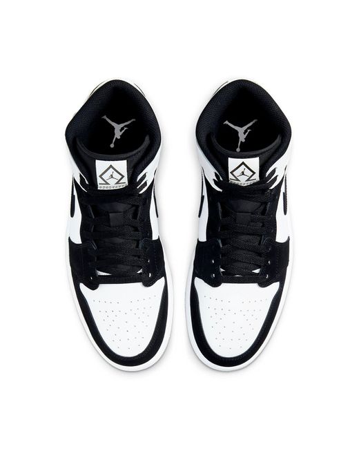 Nike Black 1 Mid Se 'Diamond' for men