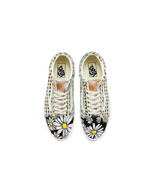 Vans White Old Skool 'Meadow Patchwork' for men