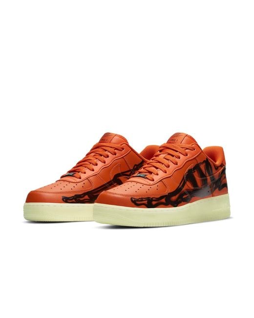 Nike Brown Air Force 1 Low Skeleton' for men