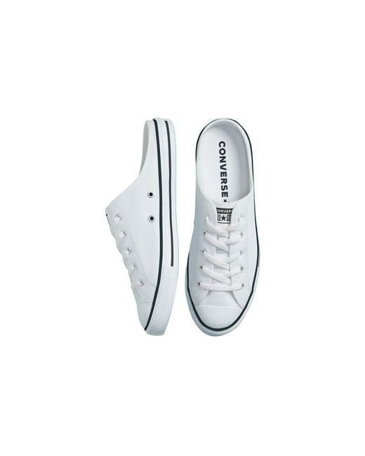 Converse White (Wmns) Chuck Taylor All Star Dainty Mule Slip