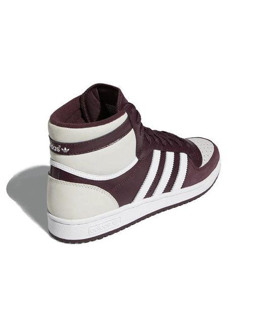 Adidas Brown Top Ten Rb 'Shadow' for men