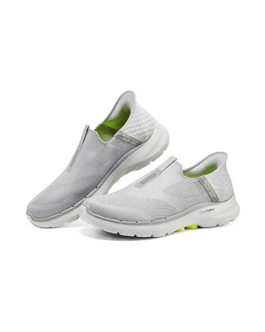 Skechers Gray Slip Ins Go Walk 6 for men