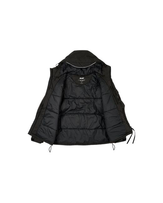Palace Black P-tech Hooded Jacket for men