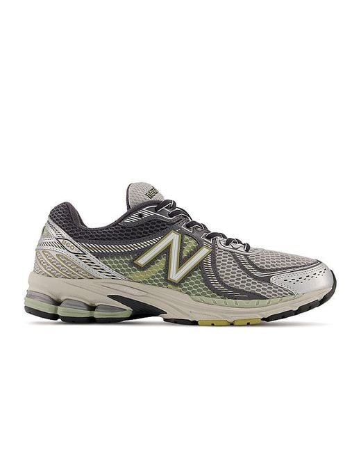 New Balance Gray 860 V2 'Earth' for men