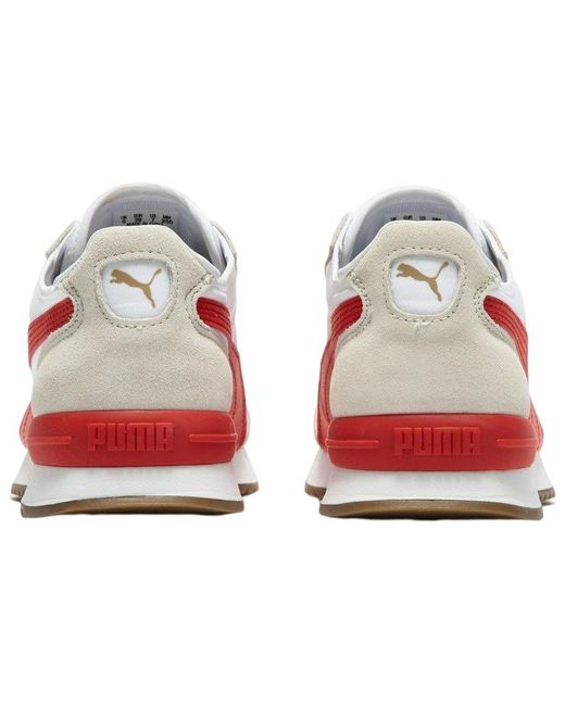 PUMA White R78 Wind Nylon for men