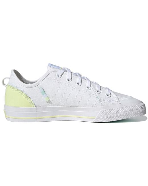 Adidas White Nizza Rf Halomin Tint' for men