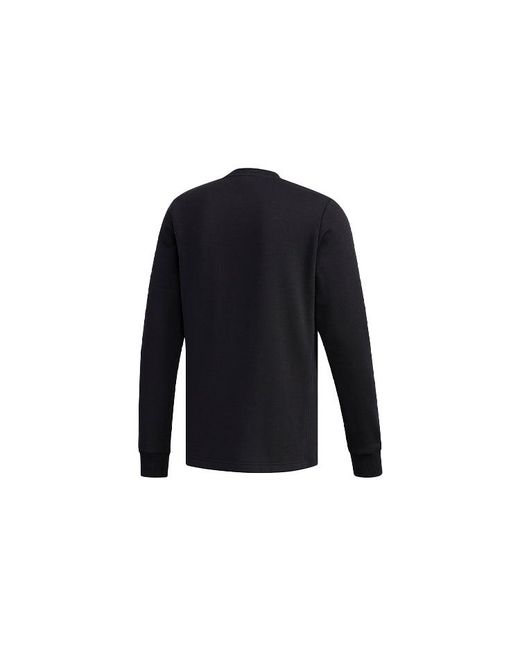 Adidas Blue Neo M C Sw Round Neck Fleece Lined Long Sleeves for men