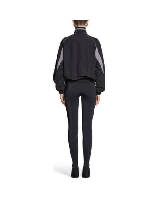 Balenciaga Black 3B Sports Icon Tracksuit Jacket