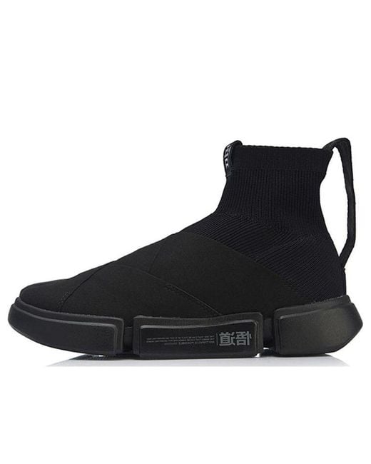 Li-ning Black Essence 2 Winter X New York Fashion Week for men