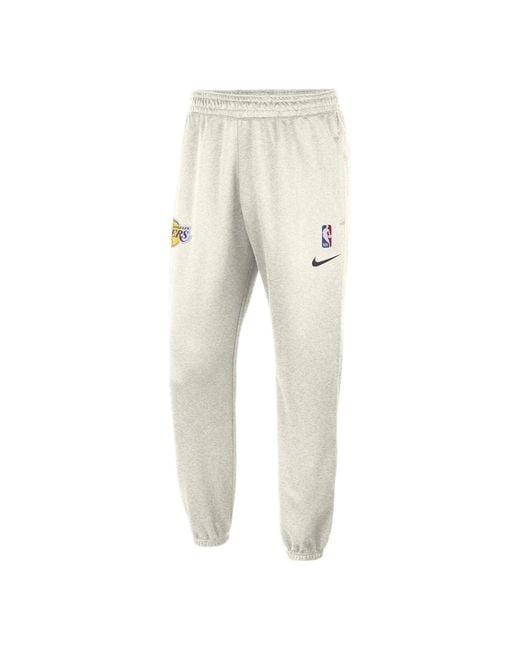 Nike Natural Los Angeles Lakers Spotlight Dri-Fit Pants for men
