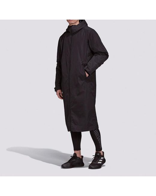 Adidas Blue Tech Parka Sports Stylish Jacket for men